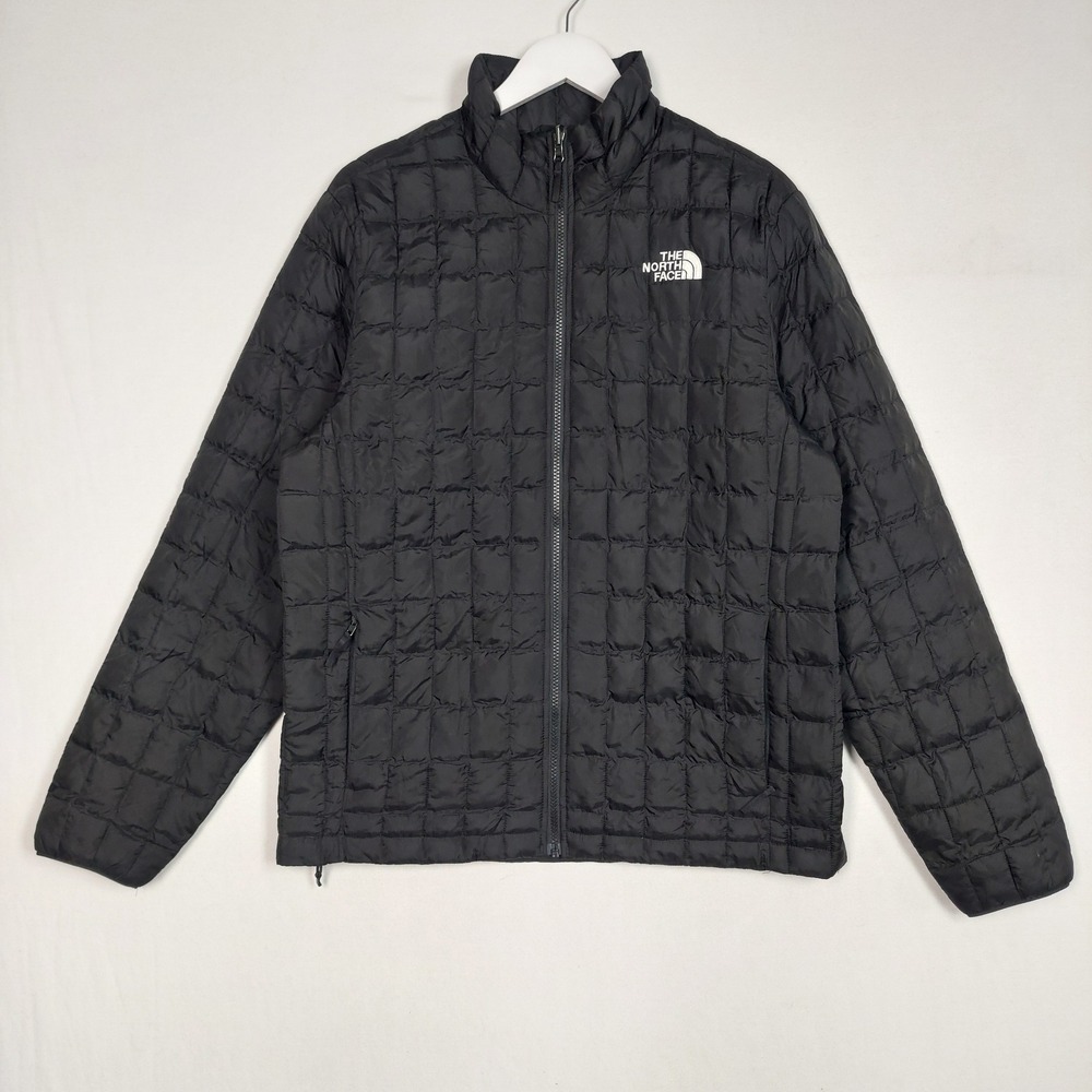 The North Face Mens Thermoball Eco Circular Design Jacket Black Medium NF0A84I2